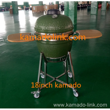 18inch ceramic kamado bbq grill